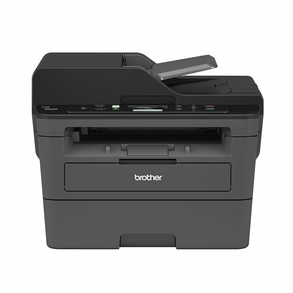 МФУ лазерное Brother DCP-L2550DW, А4, ч/б, 34стр/мин, ADF, РМ: TN2405, TN2455, DR2405, сеть, Wi-Fi