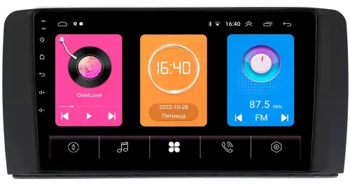 Магнитола для Mercedes-Benz R (W251) 2005-2015 - GT9-9150 на Android 10