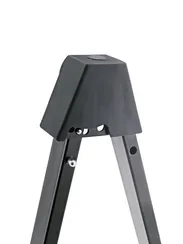 K&M 17540-013-55 black стойка для эл.гитар без держателя грифа