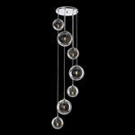 Citilux Томми CL102070 Люстра каскадная с дымчатыми шарами