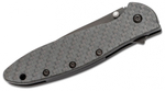 Складной нож Kershaw 1660GLCFBLK Leek Glow Carbon, полуавтомат