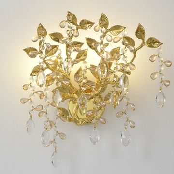 Бра 2*Е14 Eden AP2 Gold золото Crystal Lux