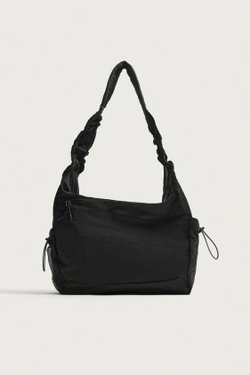 ZARA НЕЙЛОНОВАЯ СУМКА, ЧЕРНЫЙ