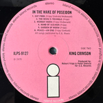 King Crimson ‎– In The Wake Of Poseidon (Англия 1970г.)