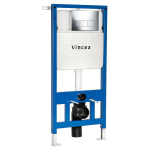 Инсталляция для подвесного унитаза Vincea  VIS-601, 500*1112, цвет сине-белый