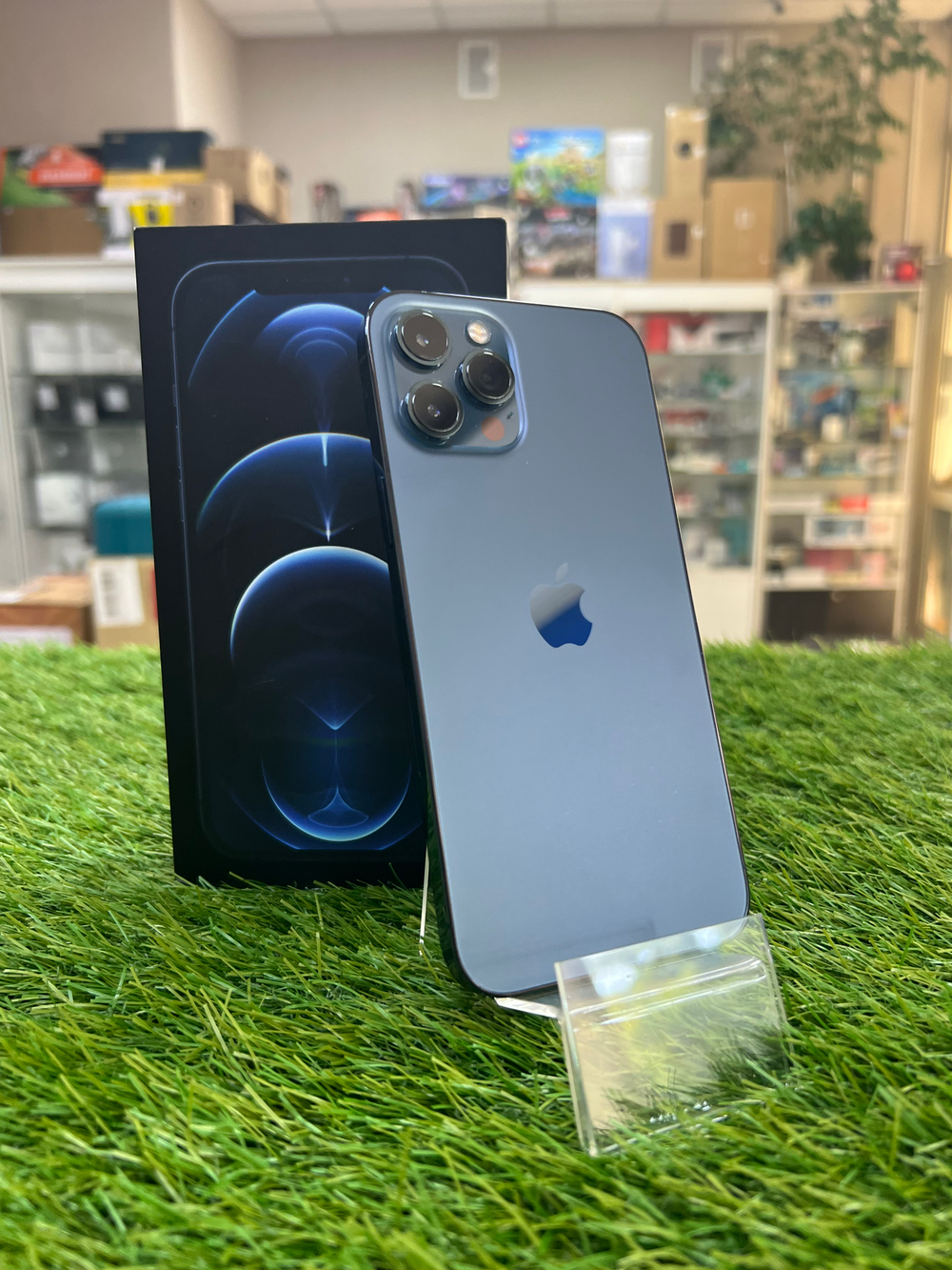 Б/У iPhone 12 Pro Max 128Gb Pacific Blue