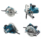 СУПЕР ЦЕНЫ! Дисковая пила сетевая профессиональная Makita 220В 1,8 кВт Диск 210 / 30 мм, + Параллельный упор, Диск D-29050 в кейсе 5008MGJX2