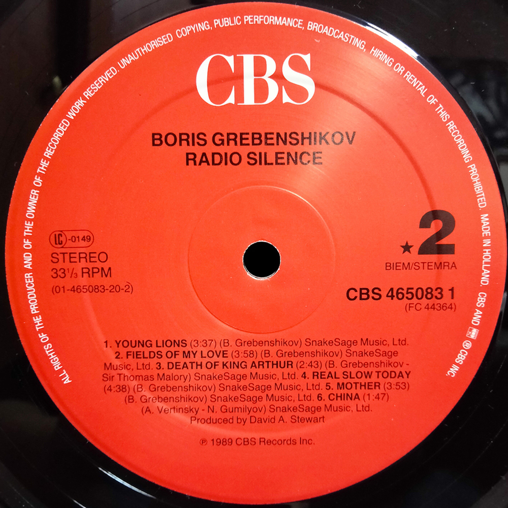 БГ / Radio Silence (LP)