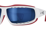 Спортивные очки LiP Typhoon / Gloss White - Red / Zeiss / PA Polarized / Gun Blue