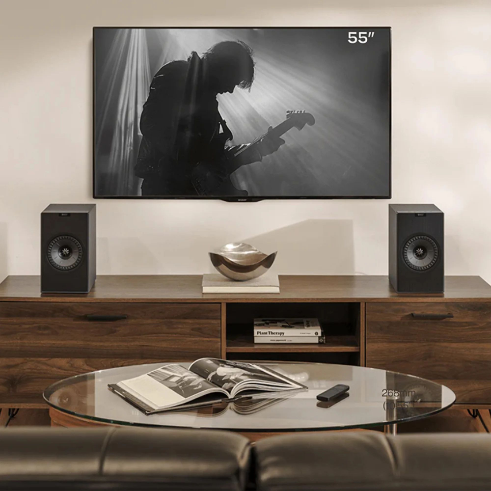 Полочная акустика KEF Coda W Dark Titanium EU (SP4072M2AA)