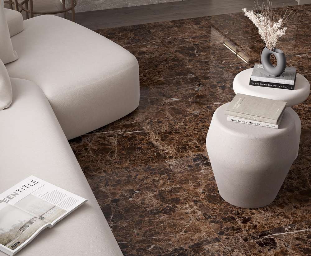 Laparet Emperador Brown Полированный 60x60