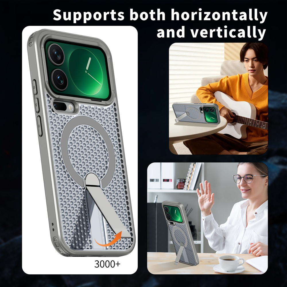 Прозрачный чехол Mesh Pro Magnetic Case для Xiaomi 17 Pro Max