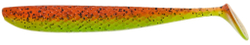 Виброхвосты съедобные Lucky John SLICK SHAD PADDLE 4.5in / цвет Z15 / 4 шт.