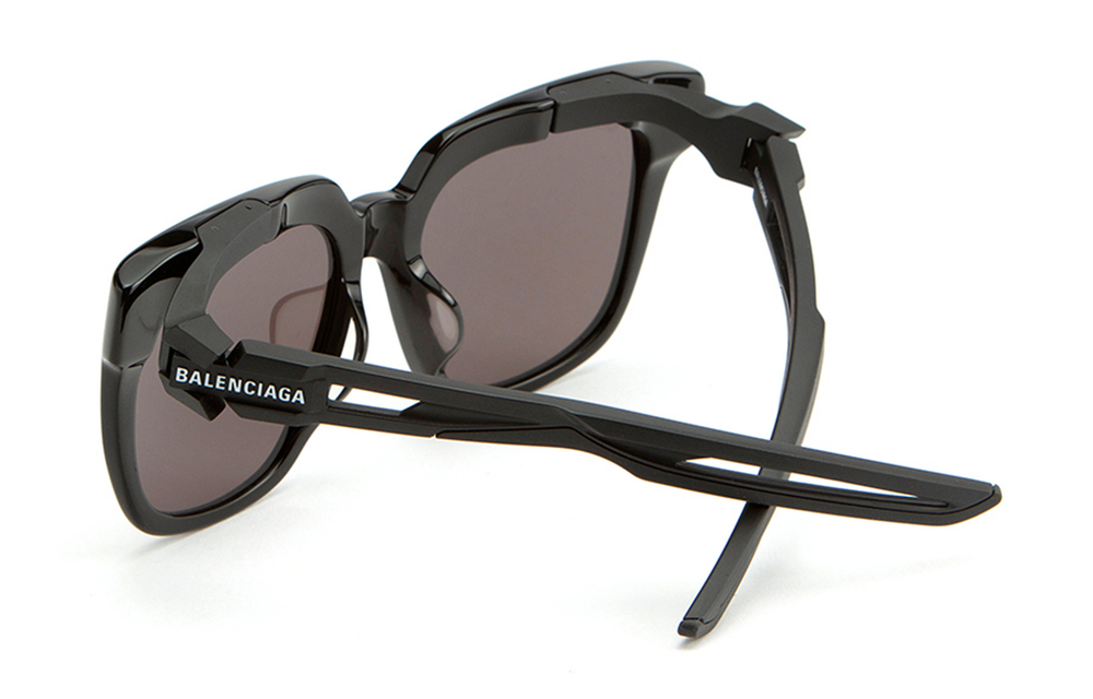 Balenciaga Sunglasses Women"s Dark Gray