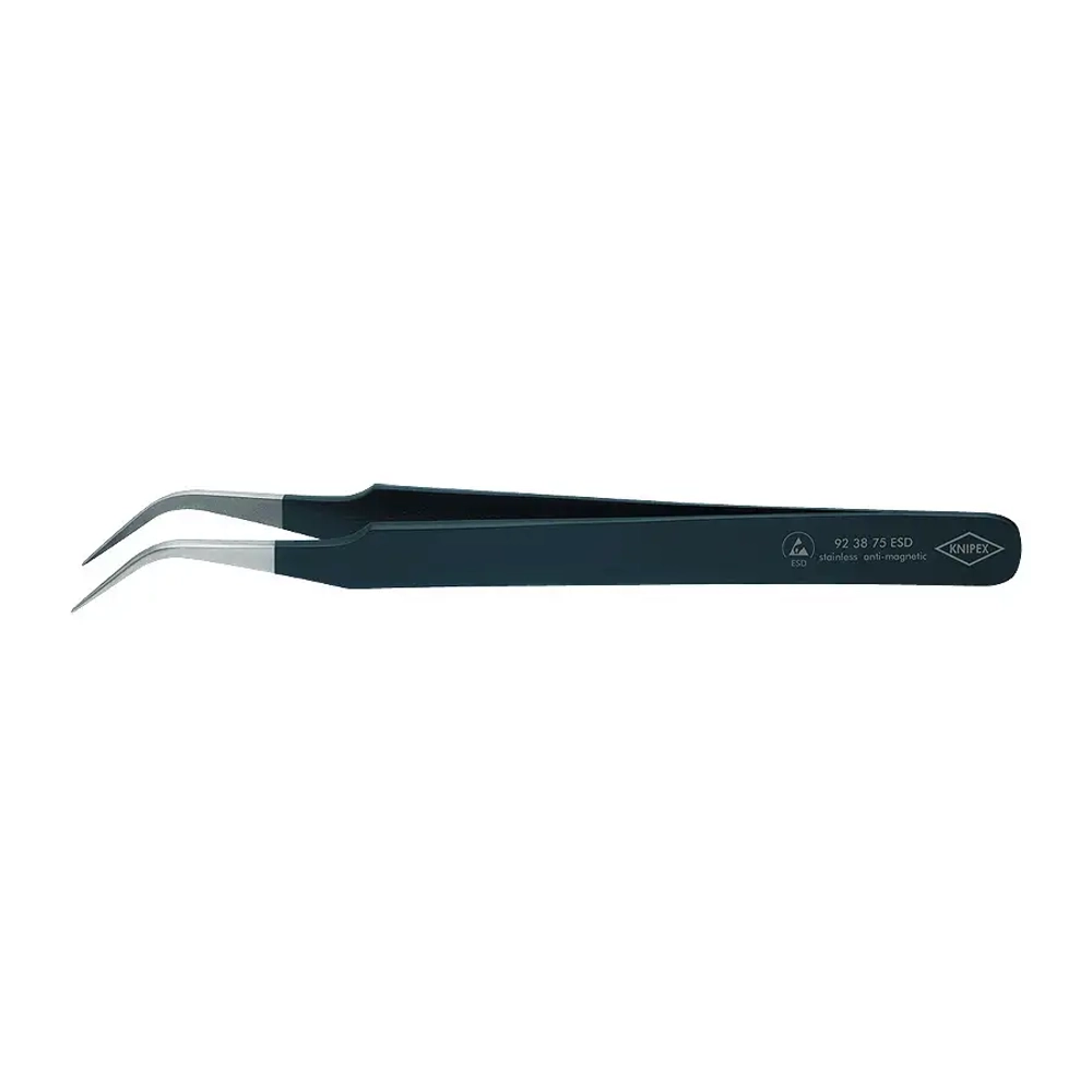 Пинцет для прецизионных работ, антистатический 120 мм Knipex 92 38 75 ESD