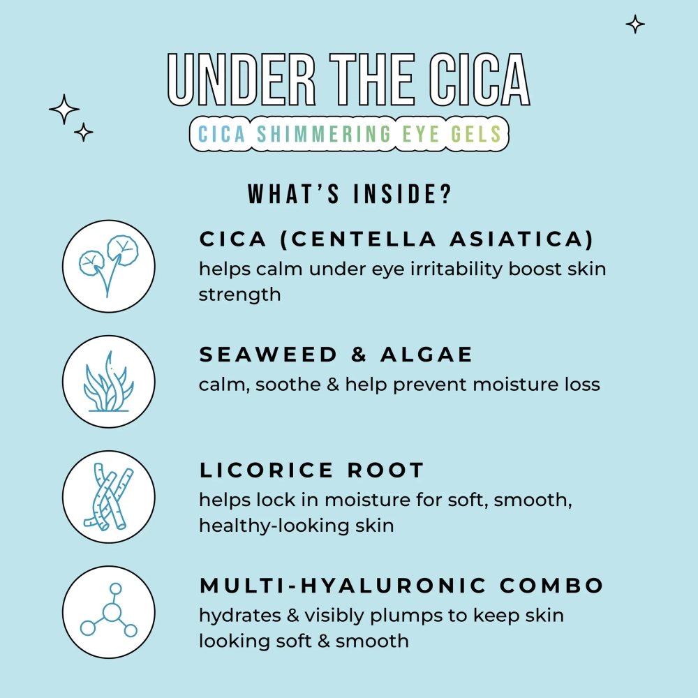 Патчи вокруг глаз сияющие Avatara Under The Cica