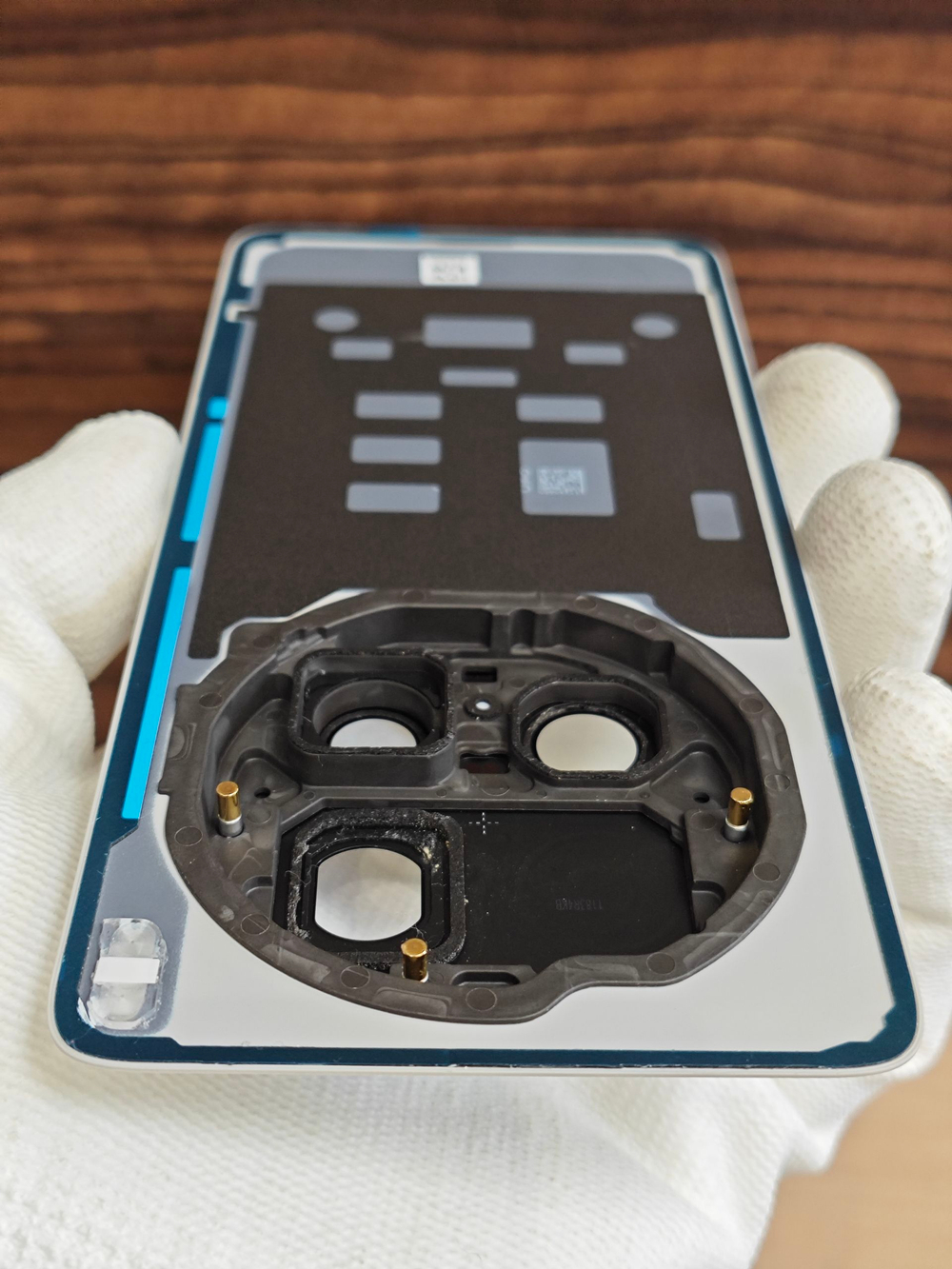Задняя крышка OРИГИНAЛ для VIVO X200 Ultra (V2454A) - задняя стеклянная панель. Цвет: Красный / RED
