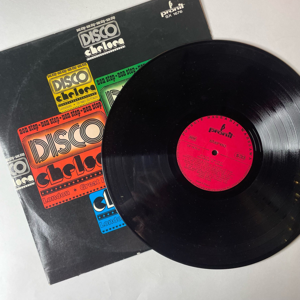 Винтажная виниловая пластинка LP Сборник Диско Disco Chelsea (Польша 1978)