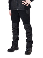 Брюки флисовые  Rosomaha "Ермак Н" мужские, артикул 9028Н,   цвет Черный