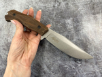 Туристический цельнометаллический нож Atlantis AUS-10Co StoneWash, Kizlyar Supreme, 4610094293086