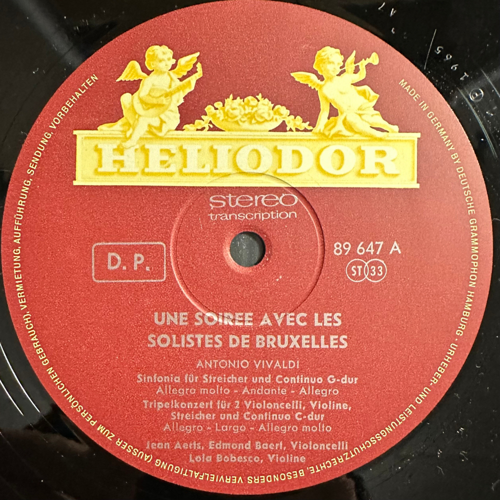 Вивальди, Леклер, Марчелло (Германия 1965г.)