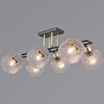 IL0794-6SQ-25BKAB ELITE светильник потолочный ILLUMICO, E14х6