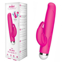 Розовый вибратор-кролик 13,9см The Rabbit Company Mini Rabbit TRC-023HP