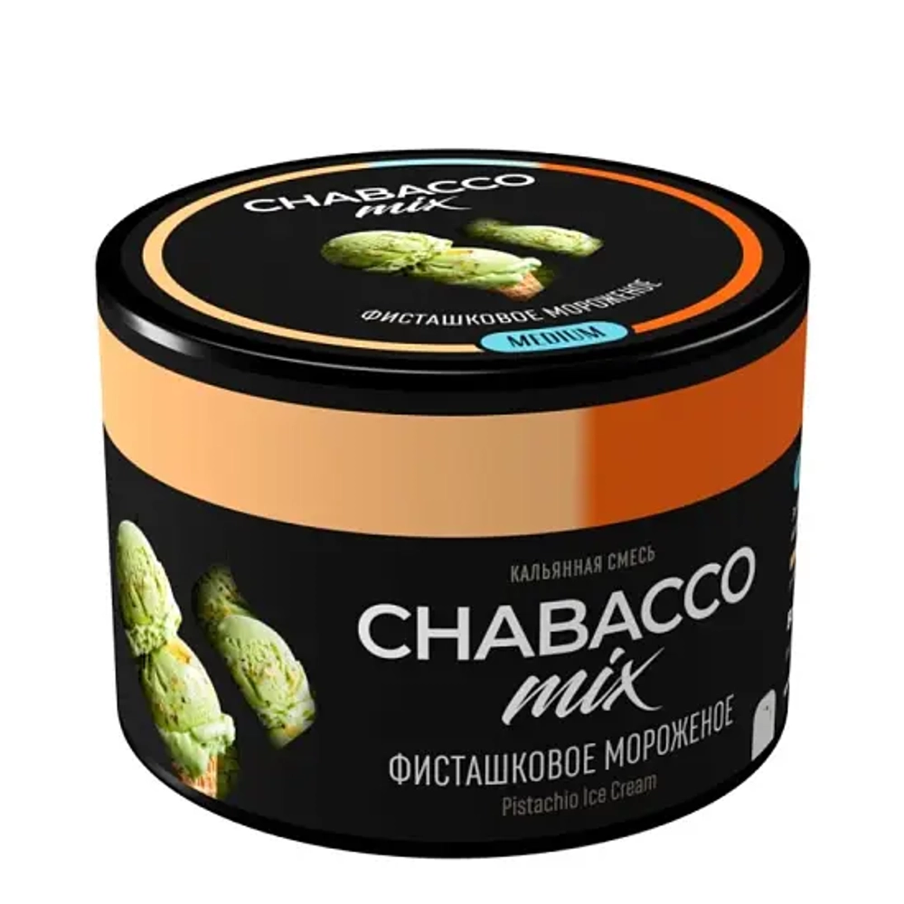 Chabacco Medium – Pistachio Ice Cream (100g)
