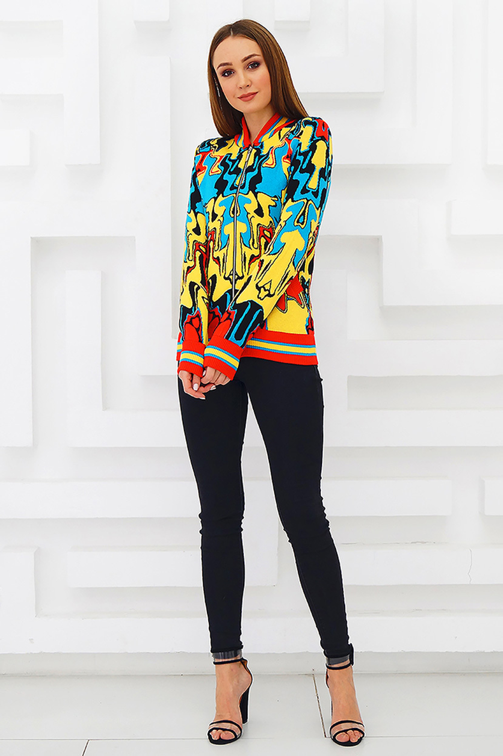 LIGVIANNI Бомбер Bomber Jacket Aurora