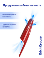 Ручка гелевая ErichKrause. R-301 Original Gel, красная