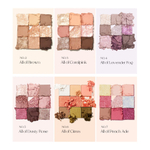 Палетка теней для век с глиттерами Unleashia Glitterpedia Eye Palette - №2 All of Brown, 6, 6г
