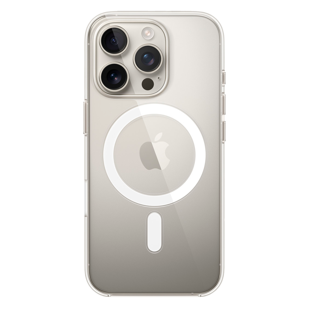 Прозрачный чехол с поддержкой MagSafe Apple Clear Case для iPhone 16 Pro