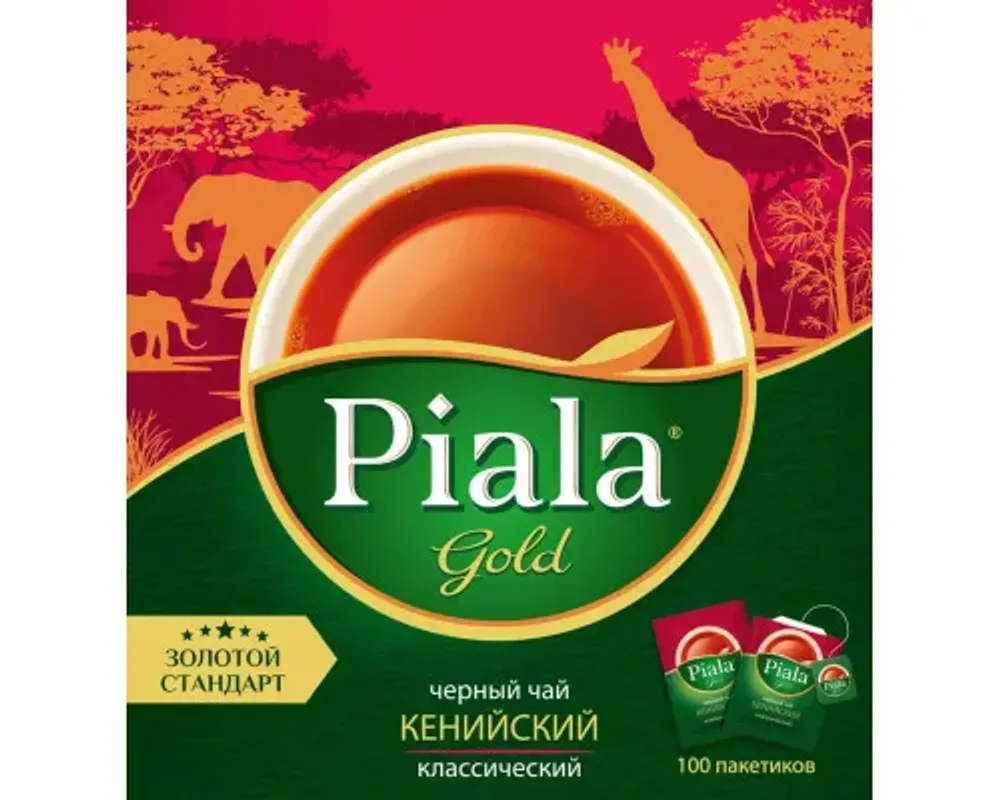 Чай Кенийский черный Пиала Gold Классический гран-й ж/б 200г
