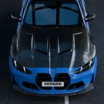 Карбоновый капот Sooqoo для BMW G80 M3 / G82 M4 2020+ БМВ