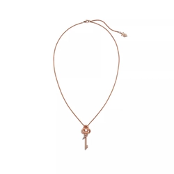 Подвеска - ключ из розового золота с бриллиантами, Tiffany 💠 Knot - В наличии