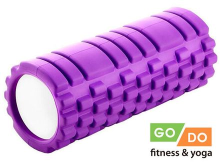 Валик ролл для фитнеса GO DO JD2-33purple+