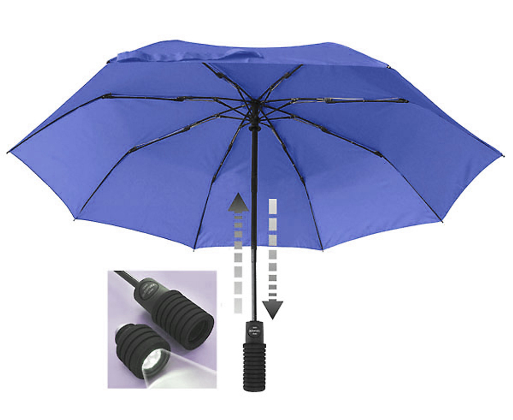 Зонт с фонариком Euroschirm Light Trek Flashlite Navy