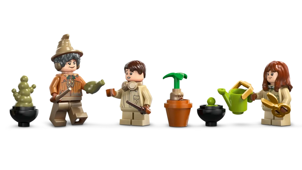 Конструктор LEGO Harry Potter 76445 Замок Хогвартс: Урок гербологии