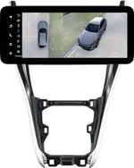 Магнитола для Toyota Harrier 3 XU60 2017-2020 (большая рамка) - Teyes LUX ONE 360 монитор 12.3" 2K QLED на Android 10, Быстрая, CarPlay, 4G SIM-слот, 4 камеры в комплекте