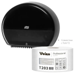 Бумага туалетная д/дисп Veiro Q2 Comf 2сл белая вторич 200м 12рул/уп_T203