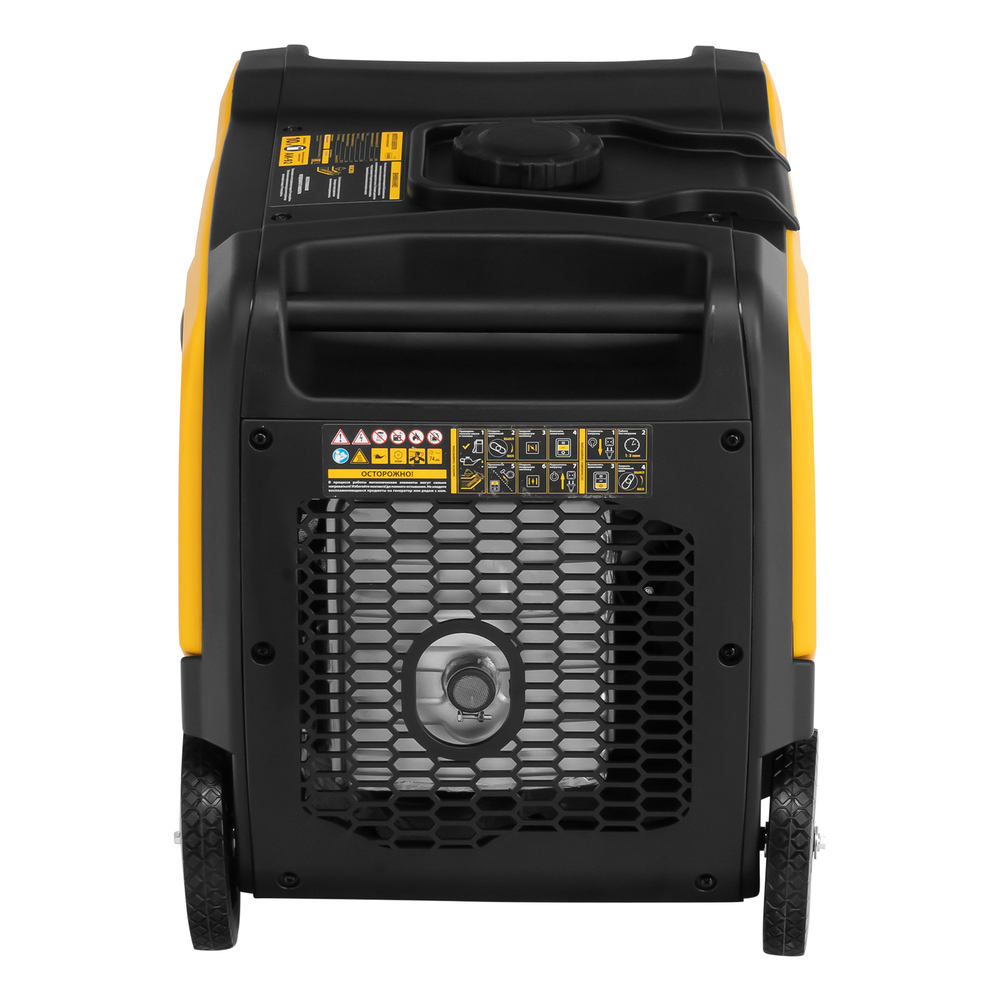 Генератор инверторный бензиновый DENZEL GS-4500iSE, 4,5 кВт, 230 В, закрытый корпус, электростартер, арт.94714