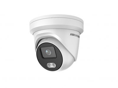 уличная купольная IP-камера видеонаблюдения  DS-2CD2347G2-LU/C(4mm) Hikvision