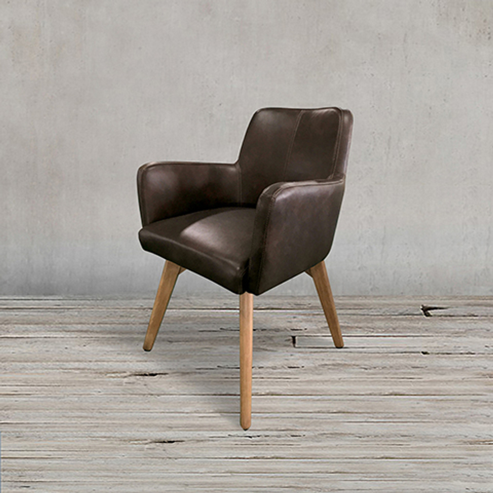 Полукресло Roomers Furniture c0097-1d/javablack#24
