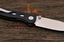 Нож складной QSP QS150-A1 Canary Folder, клинок 72мм, сталь Sandvik 14C28N, рукоять G10 чёрный