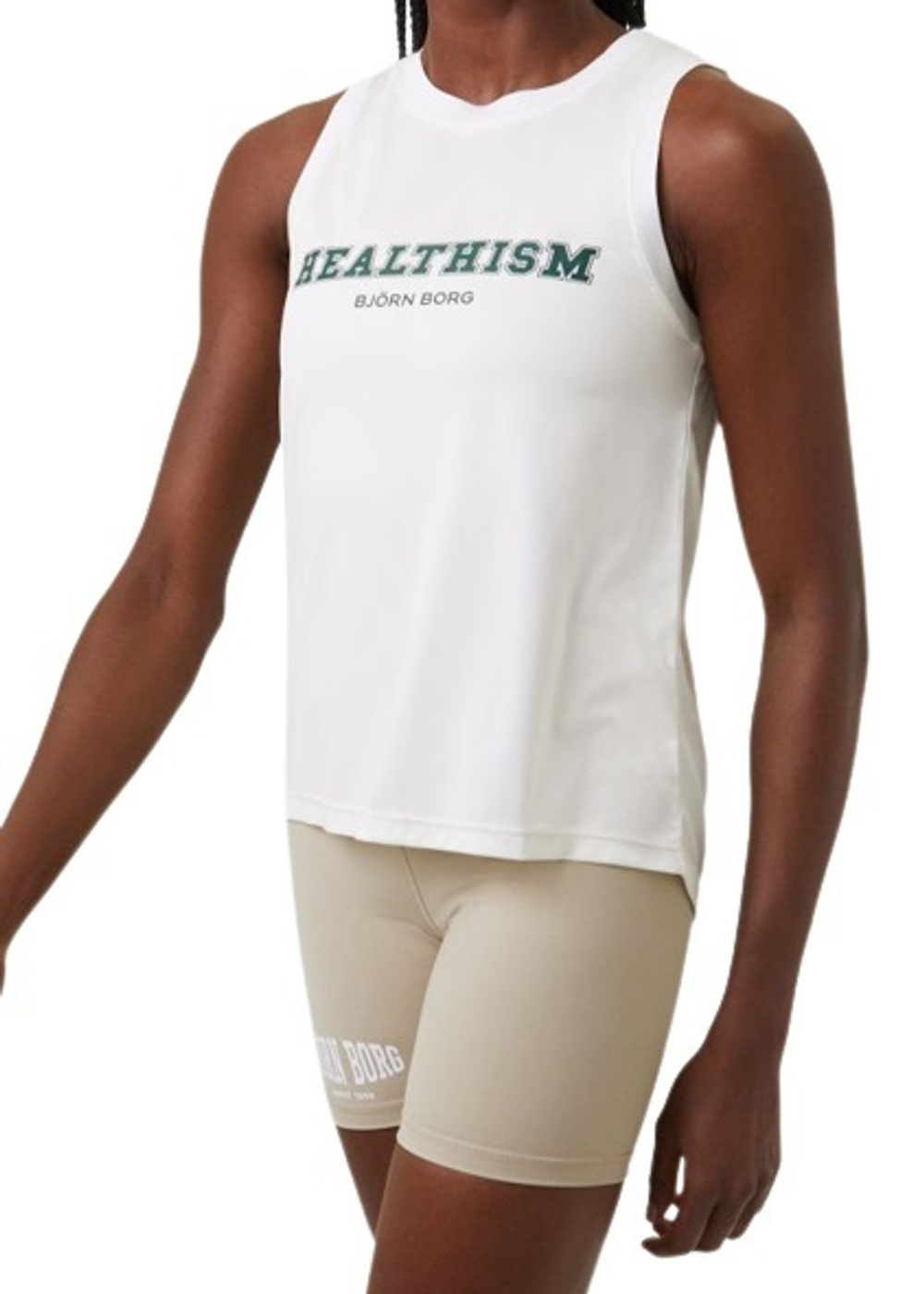 Женский топ теннисный Björn Borg Summer Tank - белый