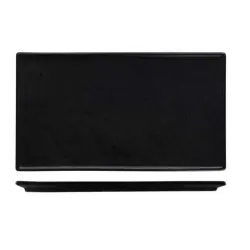 Блюдо прямоугольное 35*20 см Organic Black фарфор P.L. Proff Cuisine [3]