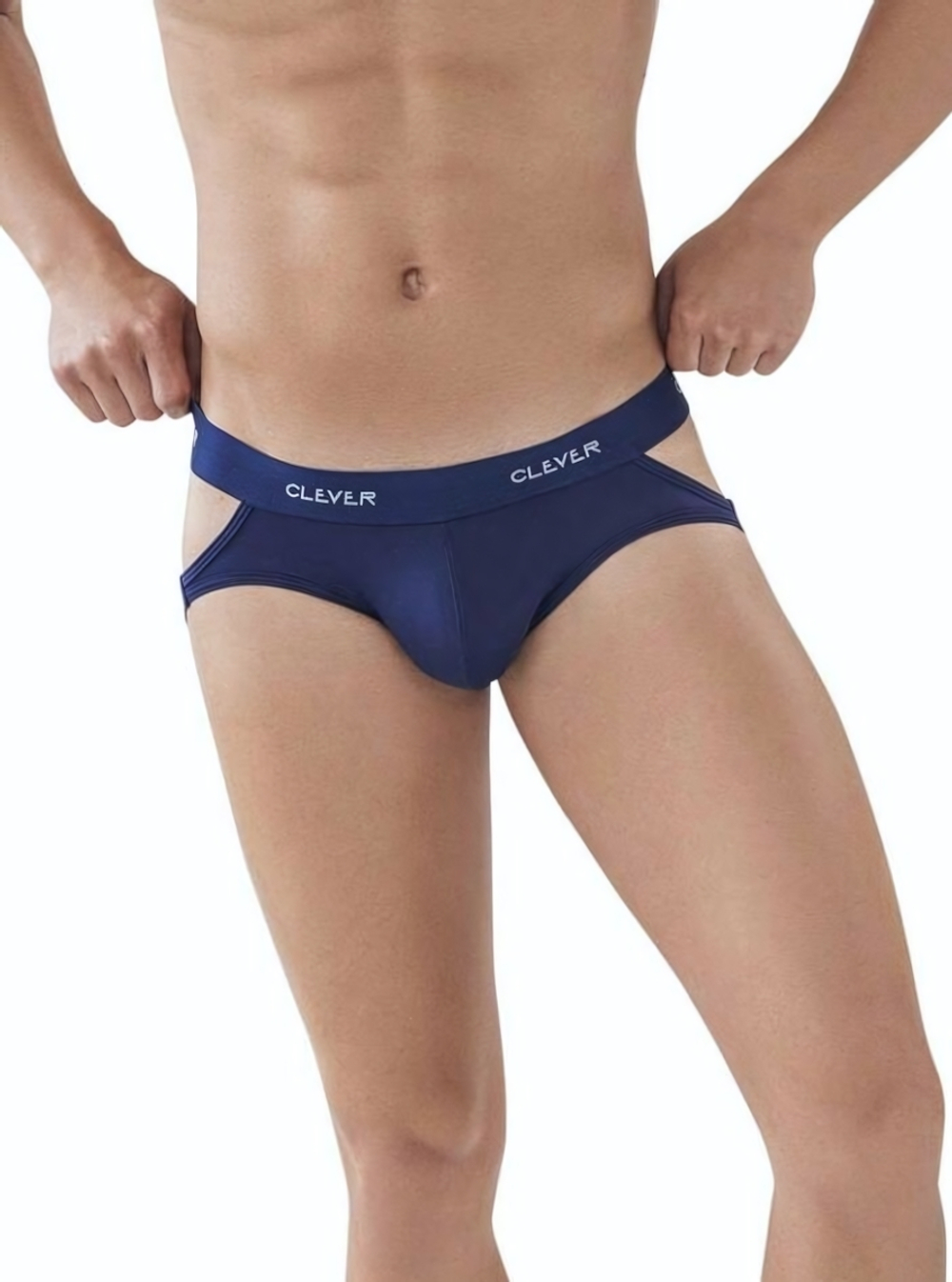 Темно-синие мужские трусы-джоки Venture Jockstrap (Размер: M) (Цвет: темно-синий)