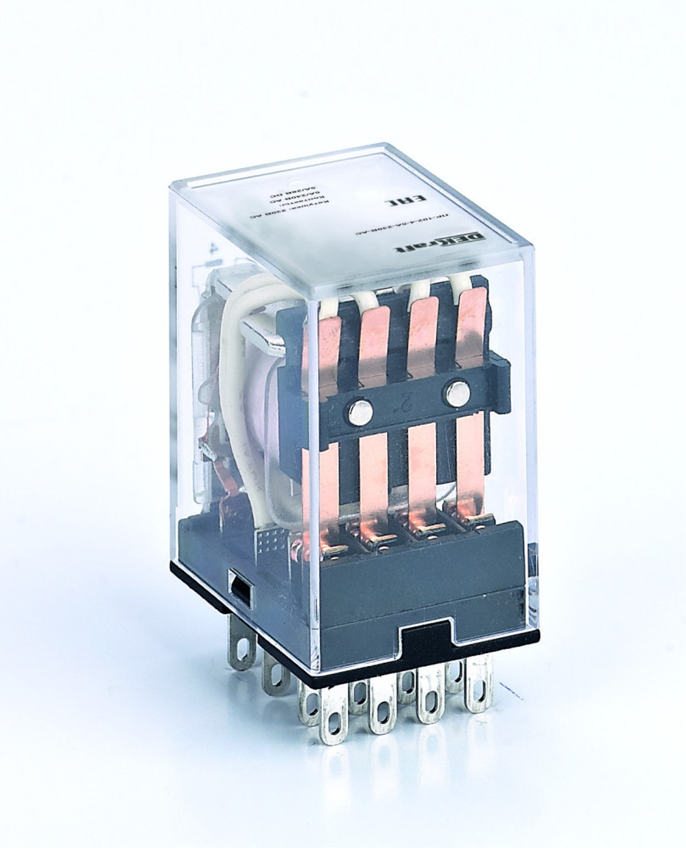 23894 Реле промежут. 4 конт. с LED 5А 12В AC DEKraft
