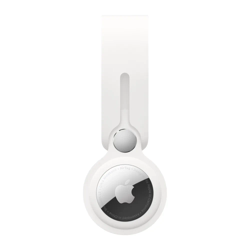 Полиуретановый брелок-подвеска Apple Loop для AirTag, White (Белый)