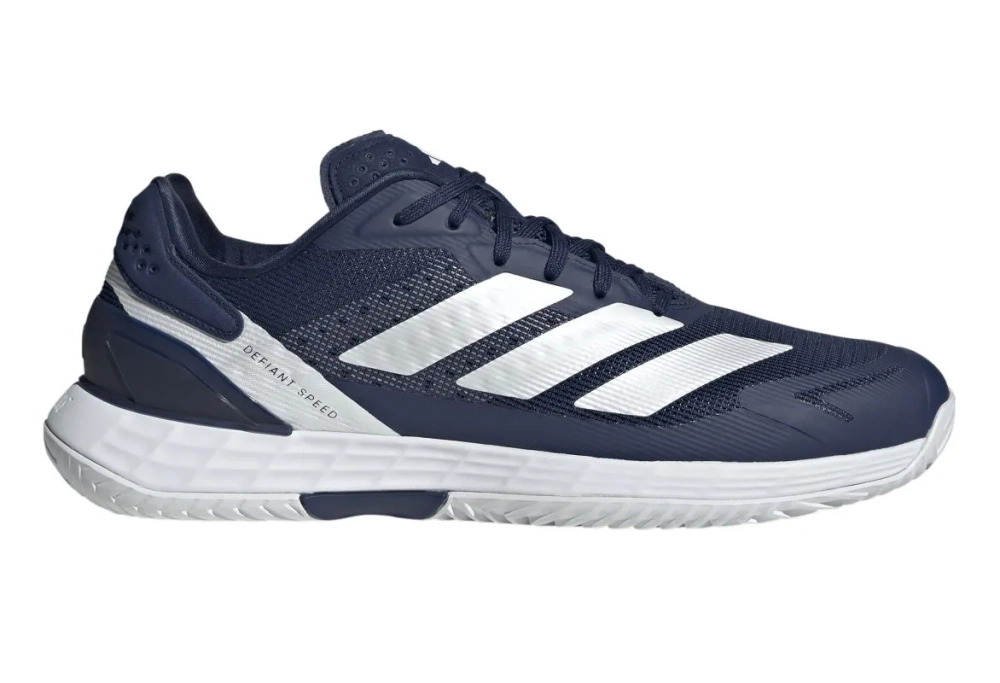 Теннисные кроссовки Adidas Defiant Speed 2 M - dark blue/zero metalic/cloud white